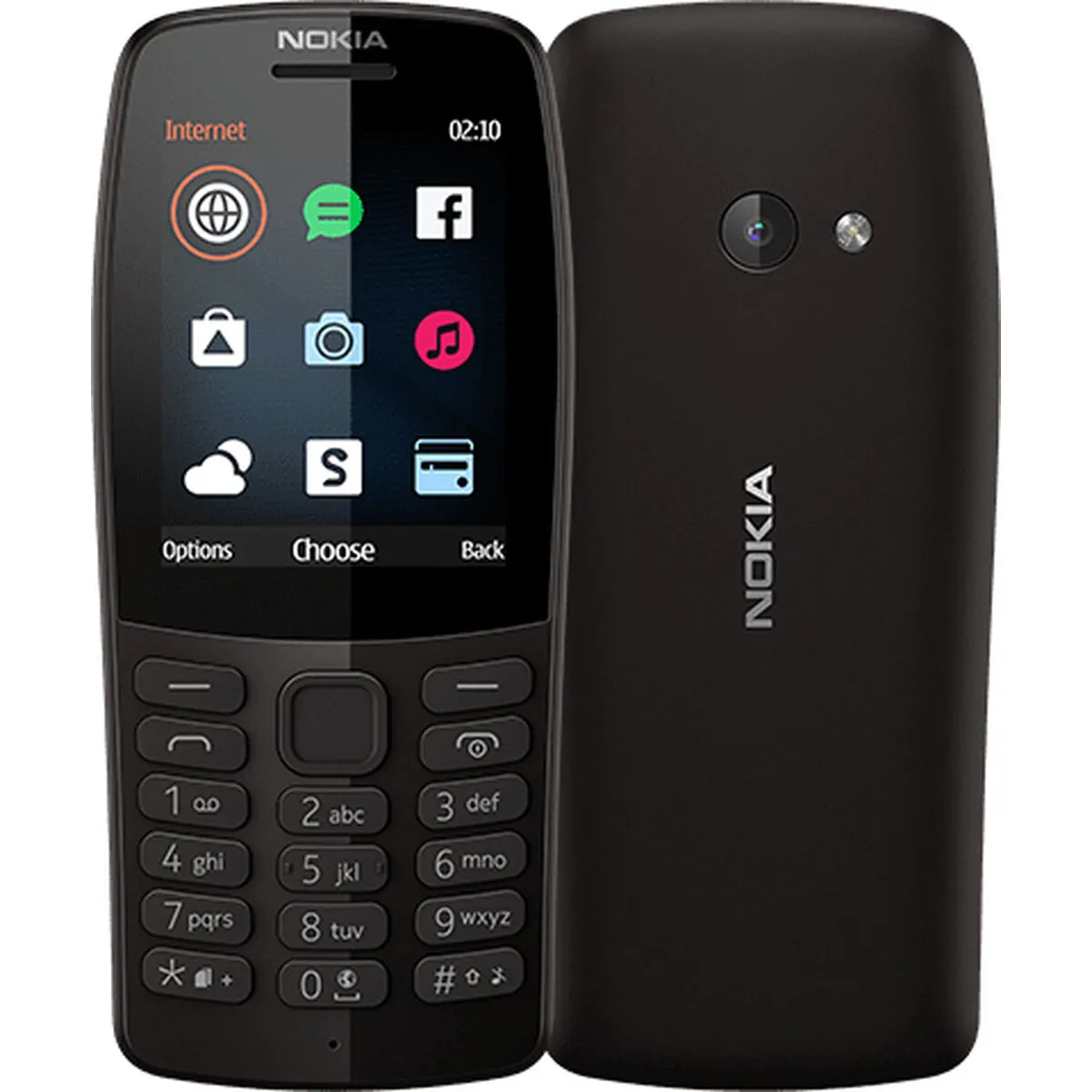 Telefono Cellulare Nokia 210 4G 2,3" 16 GB RAM Nero