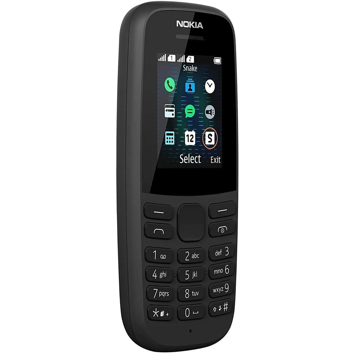 Telefono Cellulare Nokia 105 2019 1,77" 2 GB Nero