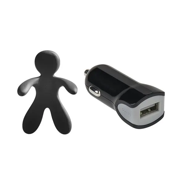 KIT AIRFRESHNERCAR CHARGER 1A/5W