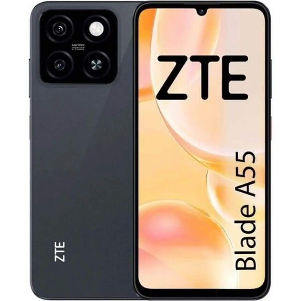 Smartphone ZTE Blade A55 Octa Core 4 GB RAM 64 GB Nero