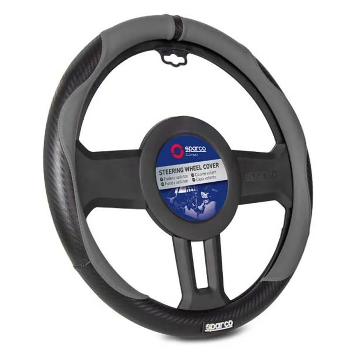 Coprivolante Sparco SPCS128GR Ø 37-38 cm Grigio