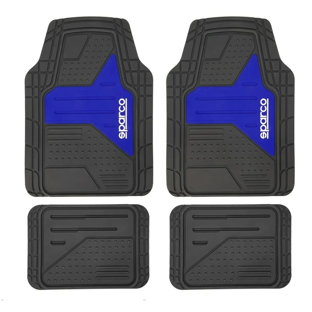 Set di Tappetini per Auto Sparco F511 Nero/Blu