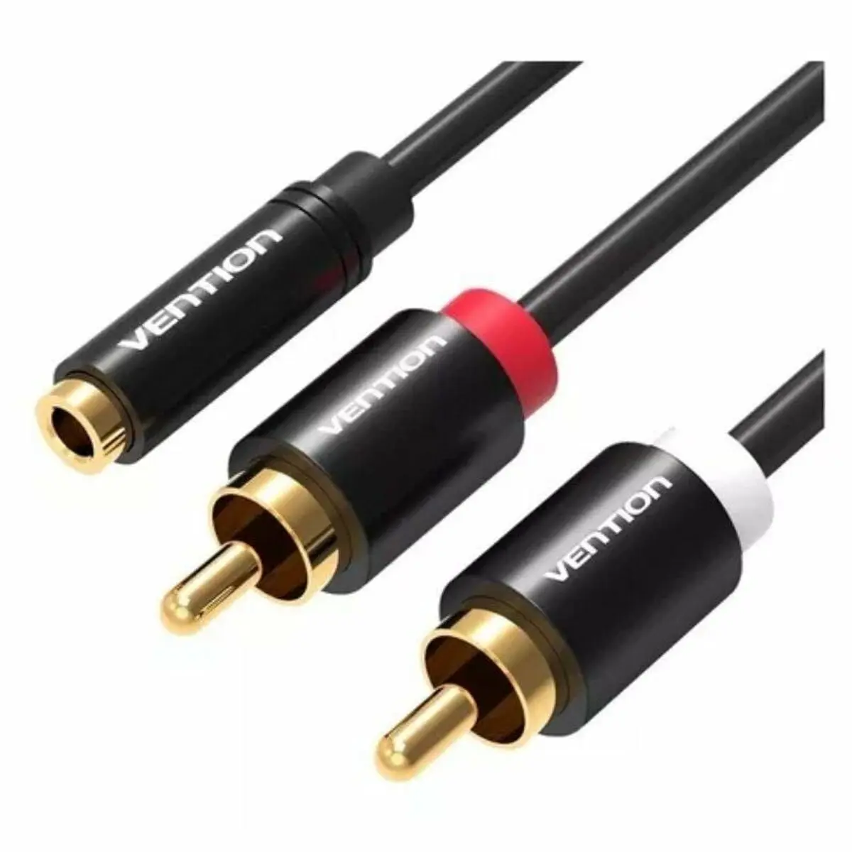 Cavo da Audio Jack a RCA Vention VAB-R01-B100 1 m