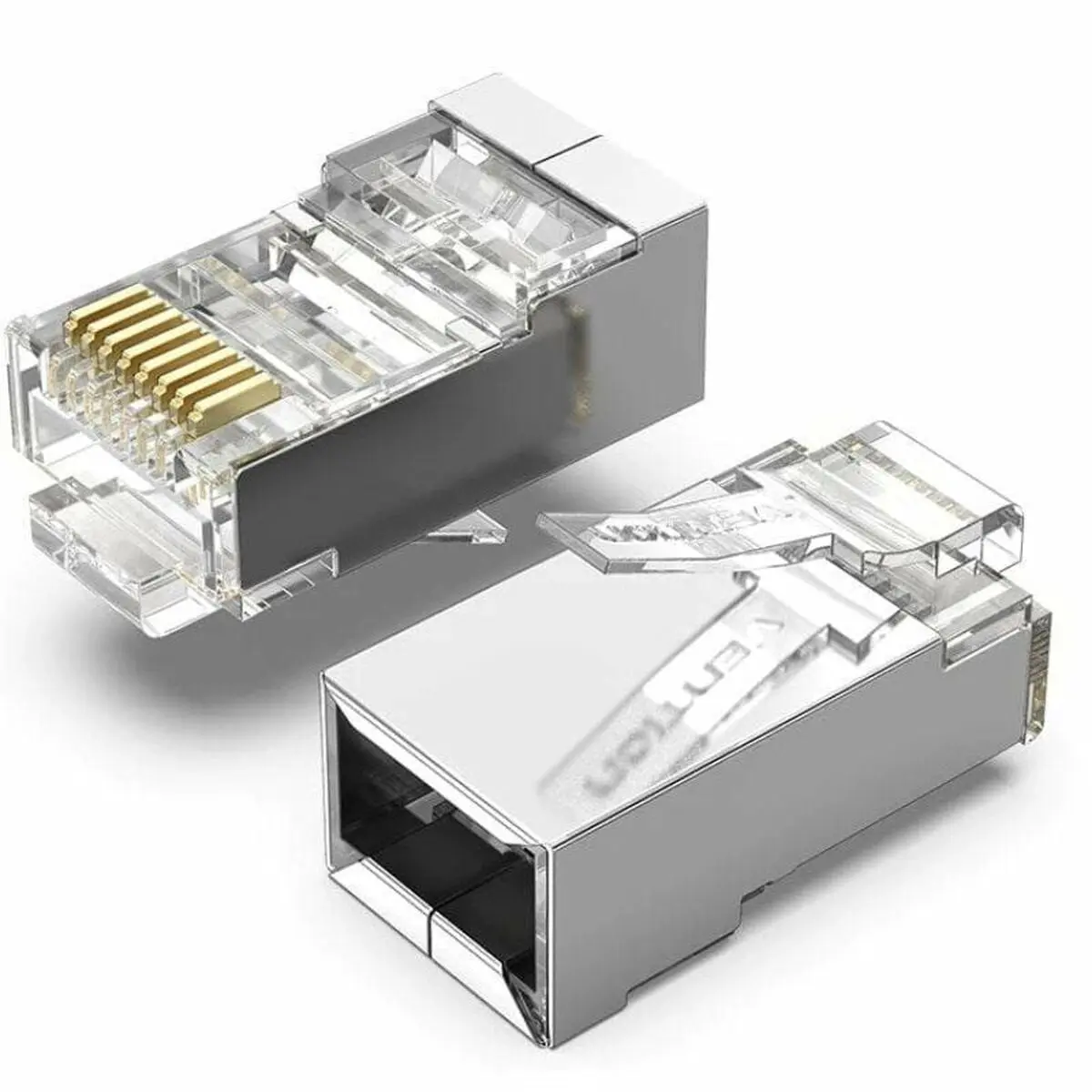 Connettore RJ45 Vention IDCR0-100 Argentato