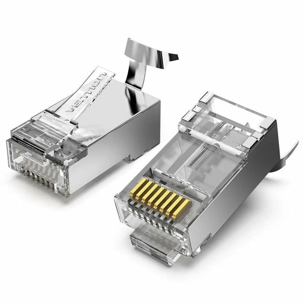 Connettore RJ45 Vention IDER0-10 Argentato