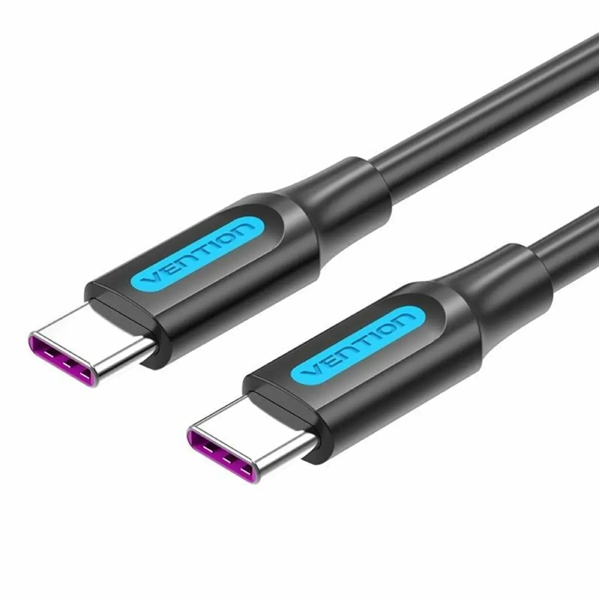 Cavo USB-C con USB-C Vention COTBG Nero 1,5 m