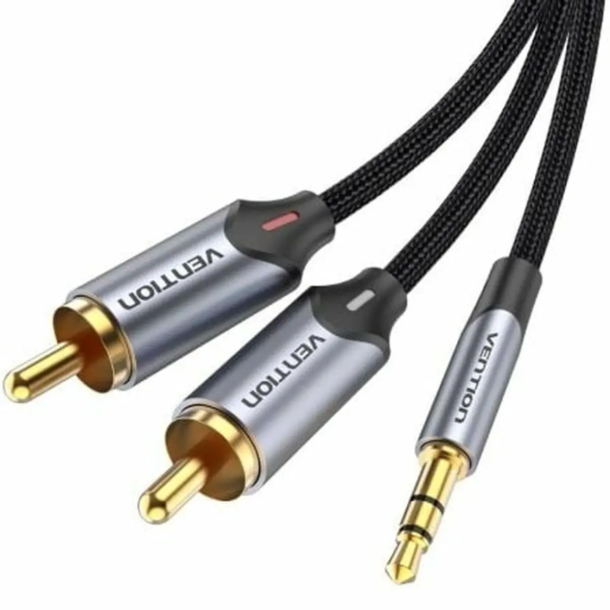 Cavo Audio Jack con 2 RCA Vention BCNBG