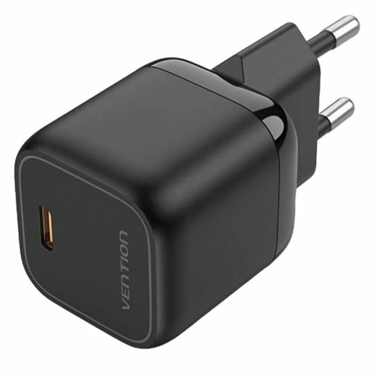 Caricabatterie da Parete Vention FAKW0-EU 30 W USB-C Nero