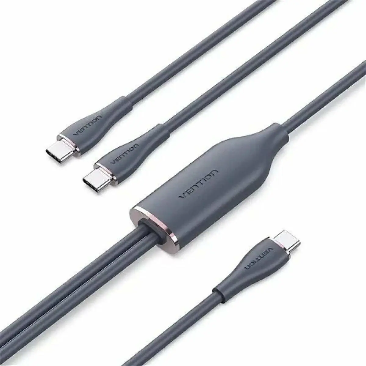 Cavo USB A con USB-C Vention CTMBG Nero 1,5 m