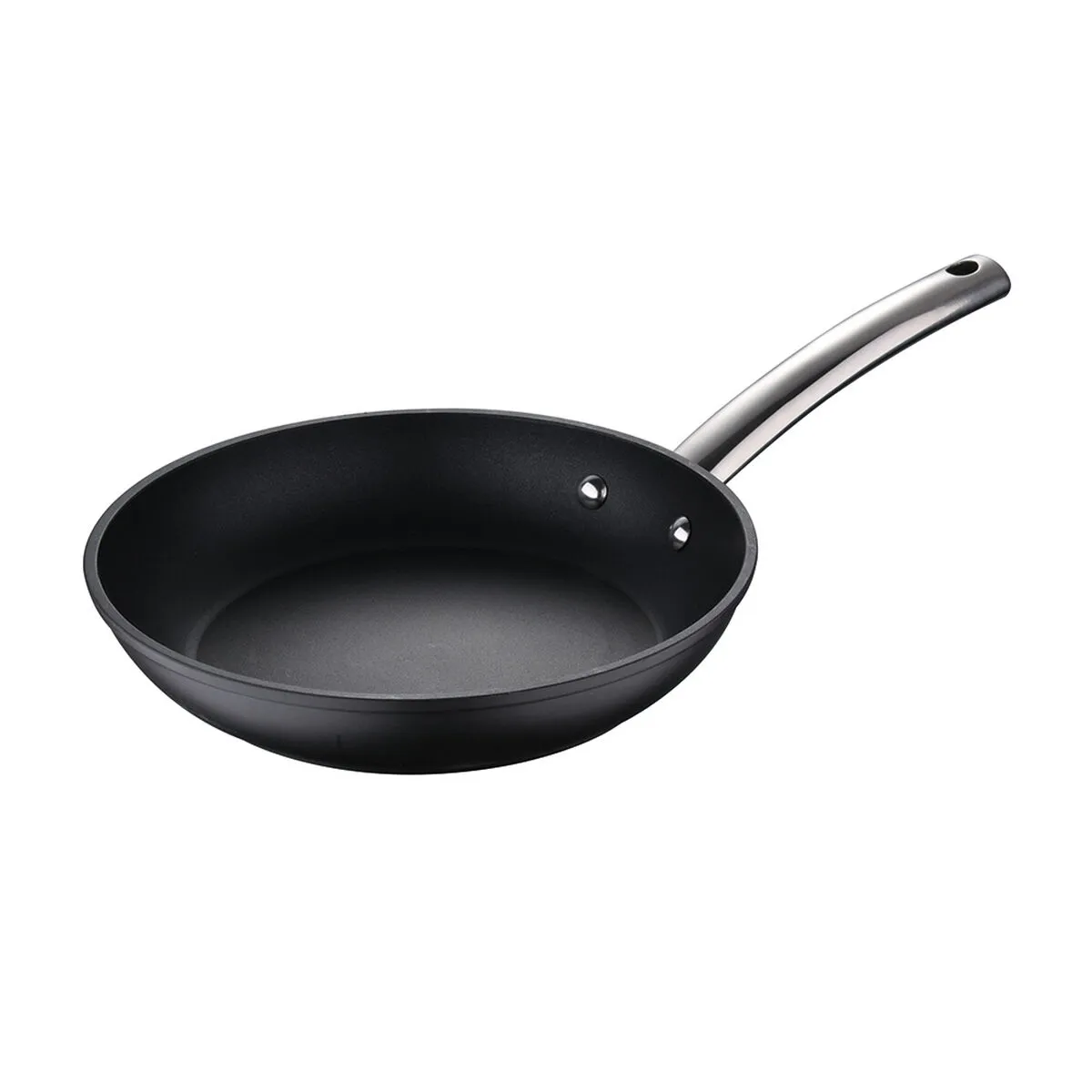 Padella Masterpro BGMP-3553 Nero Alluminio Nero/Argentato Alluminio Forgiato 28 x 5,5 cm