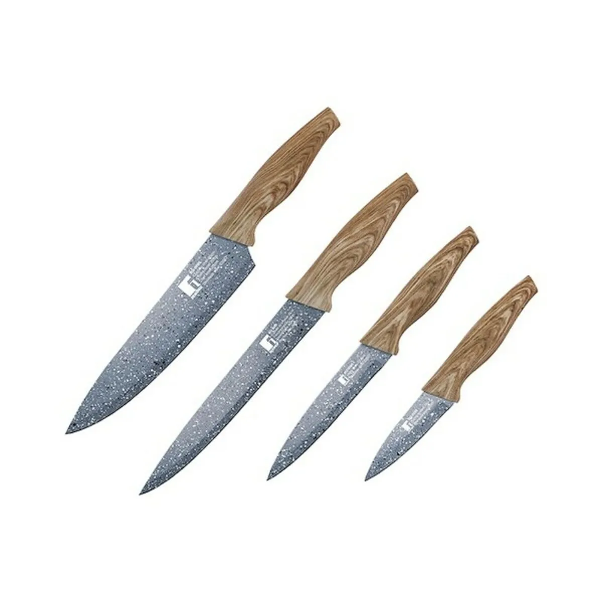 Set di Coltelli Bergner Nature Acciaio inossidabile (4 uds)