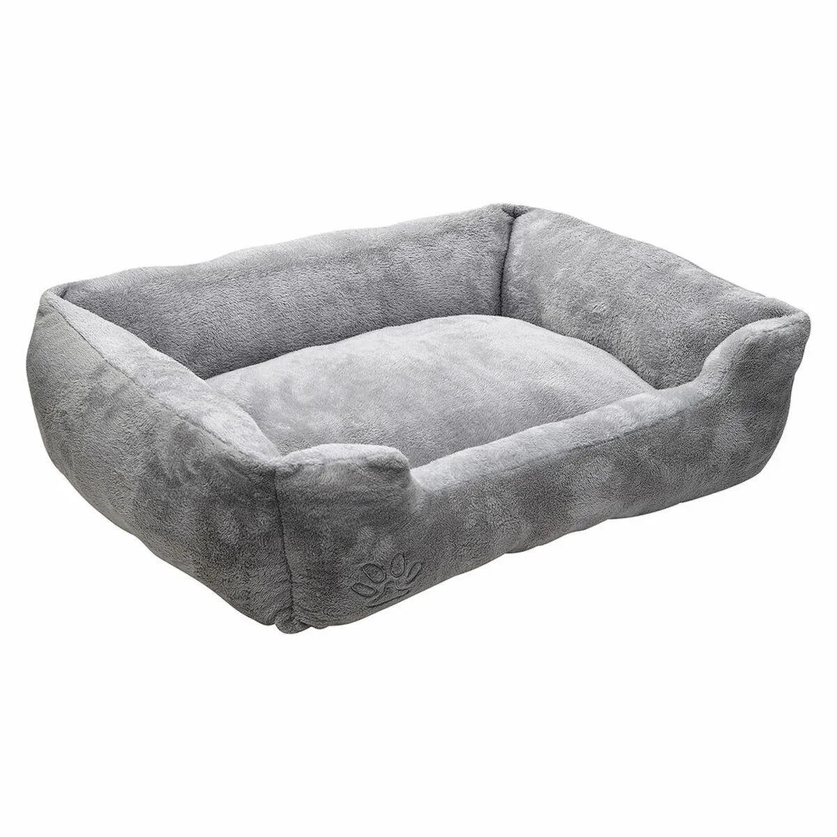 Letto per animali domestici Hearts & Homies 90 x 70 x 28 cm Grigio