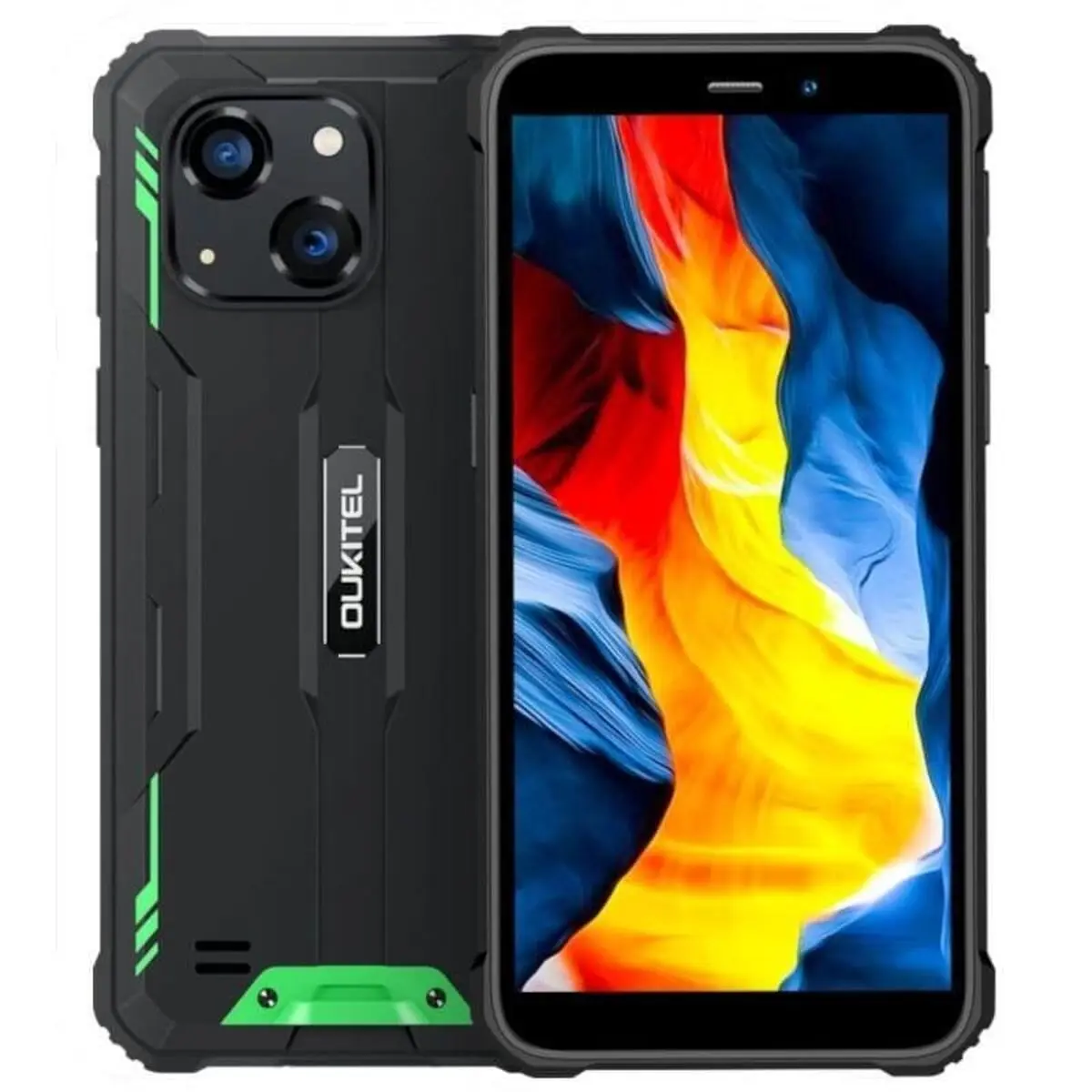 Smartphone Oukitel WP32 PRO 6" UNISOC T606 6 GB RAM 256 GB Nero Verde