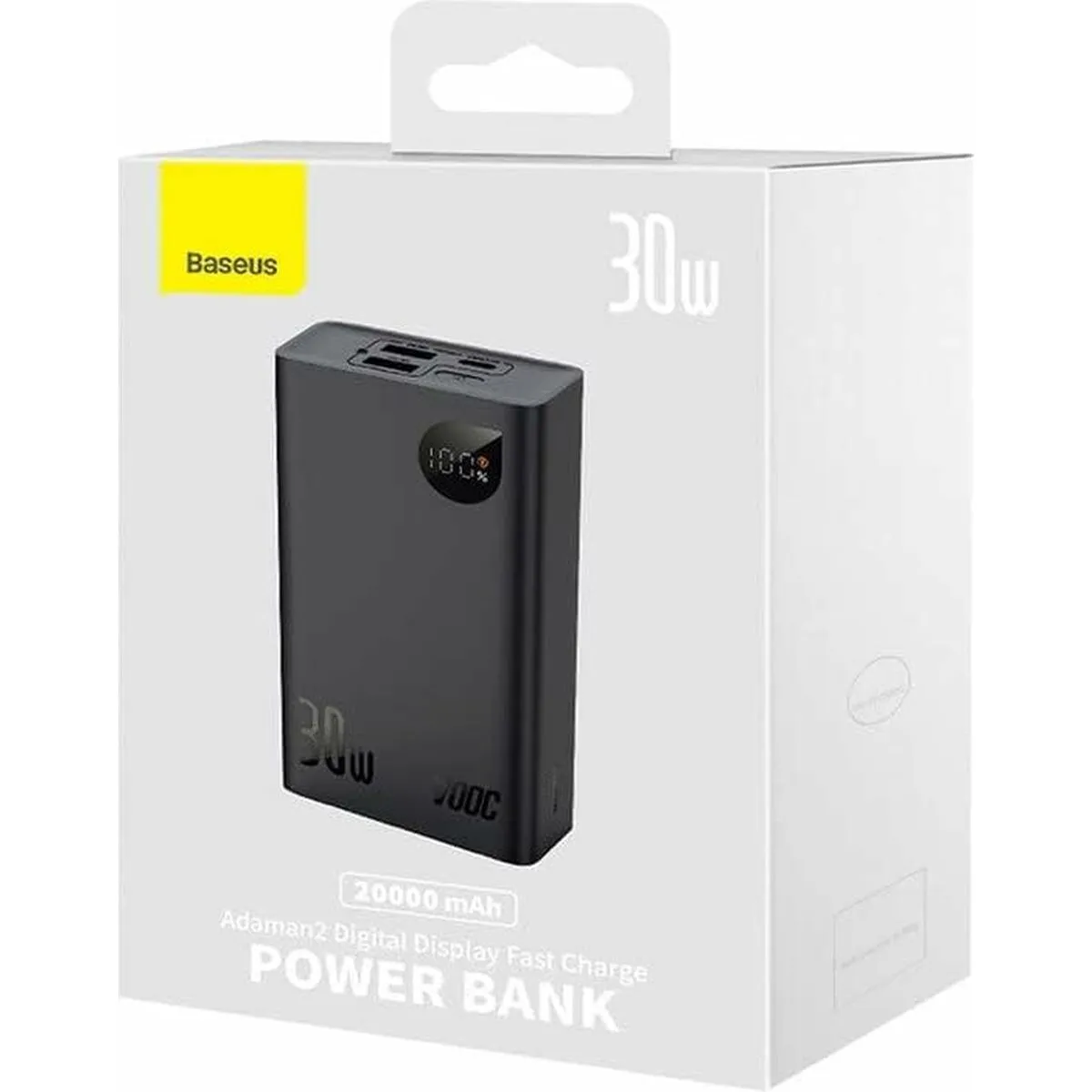 Power Bank Baseus ADAMAN2 Nero 20000 mAh