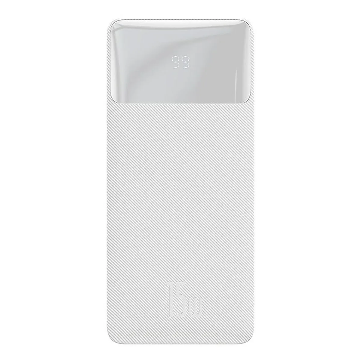 Power Bank Baseus Bipow Bianco 30000 mAh