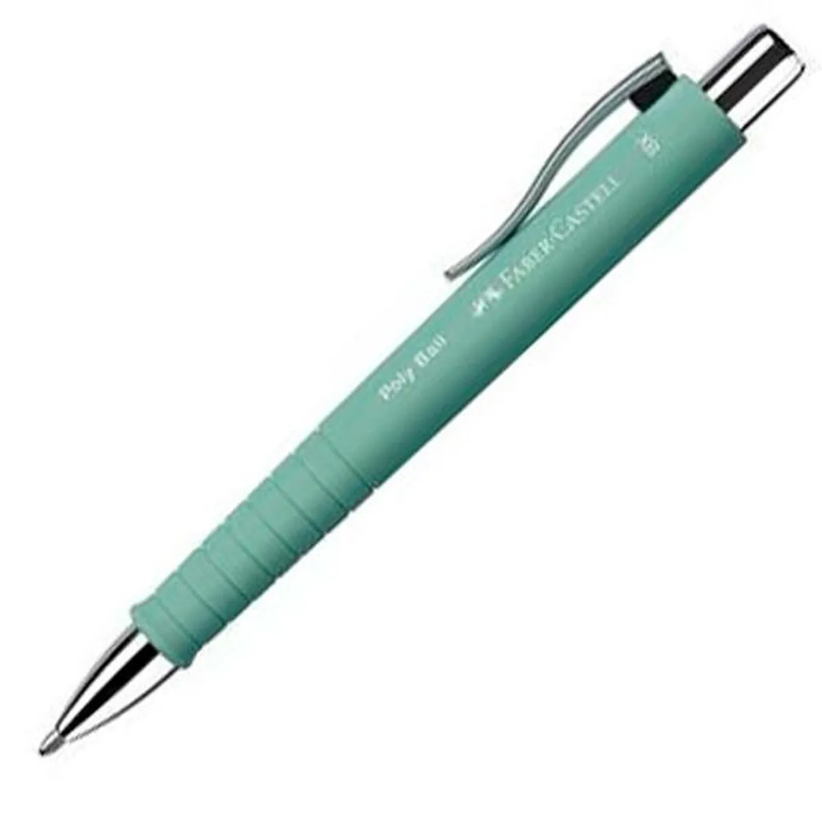 Penna Faber-Castell Poly Ball XB Verde (5 Unità)