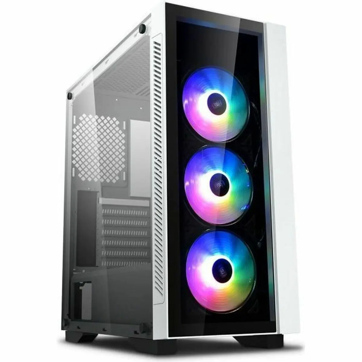 Case computer desktop ATX DEEPCOOL MATREXX 55 V3 ADD-RGB WH 3F Bianco Nero Nero/Bianco Multi