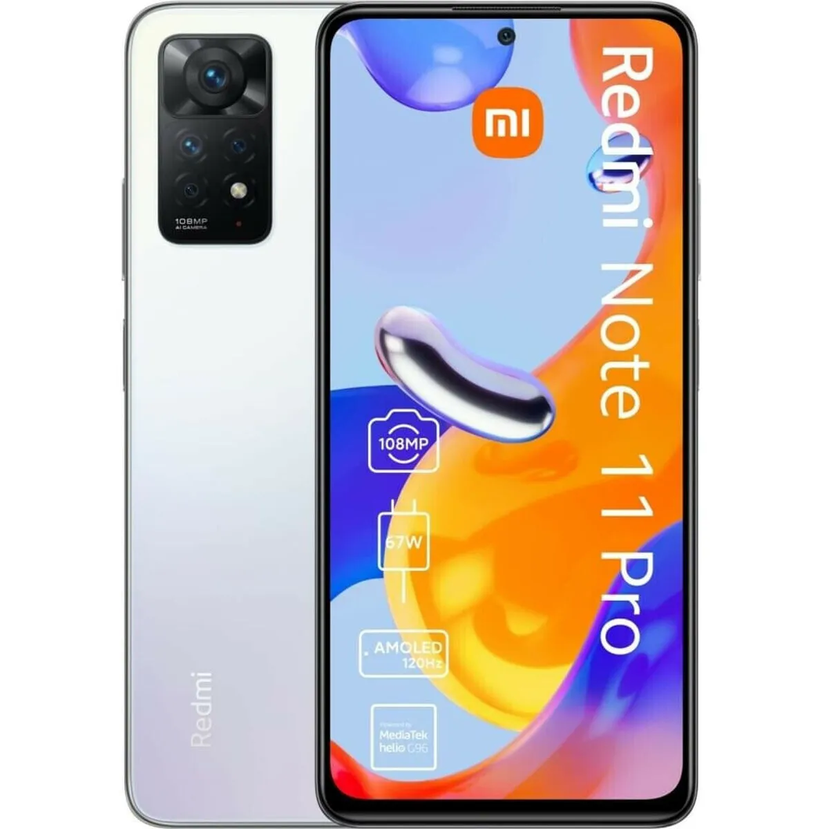 Smartphone Xiaomi Redmi Note 11 Pro Bianco 64 GB 6,67" 6 GB RAM