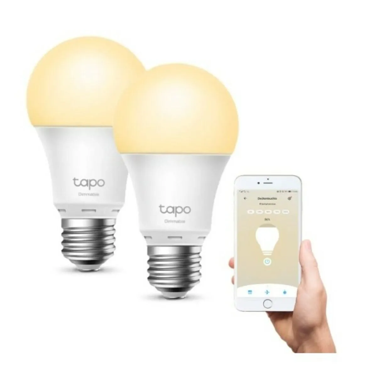 Lampadina Intelligente LED TP-Link L510E(2-pack) Wifi E27 8,7 W 2700K E27 806 lm (2 uds)