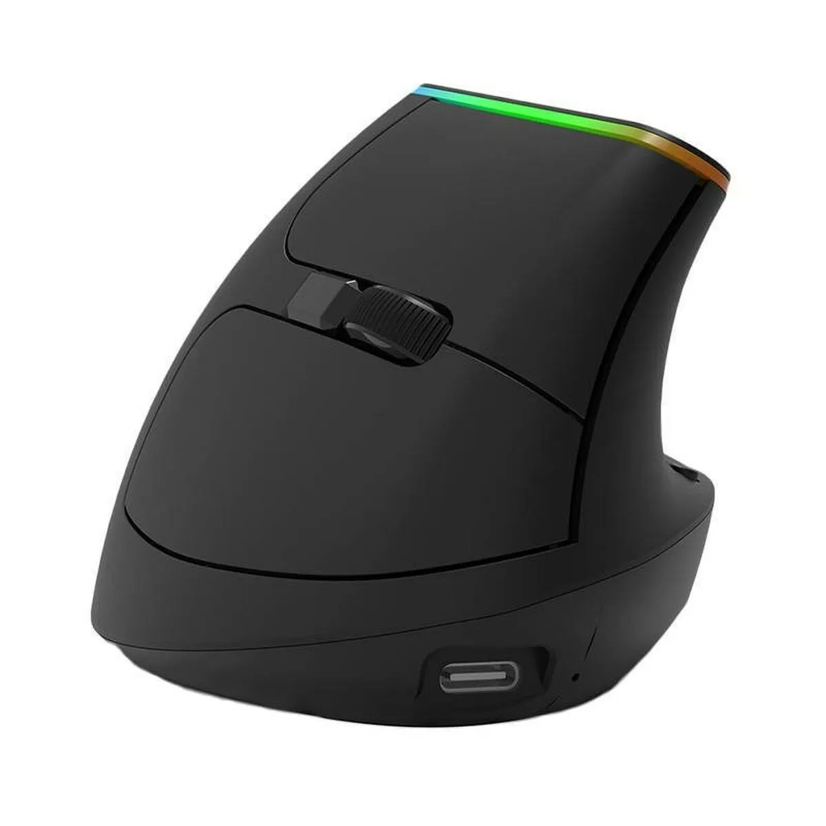 Mouse senza Fili DeLUX M618DB Bianco Nero