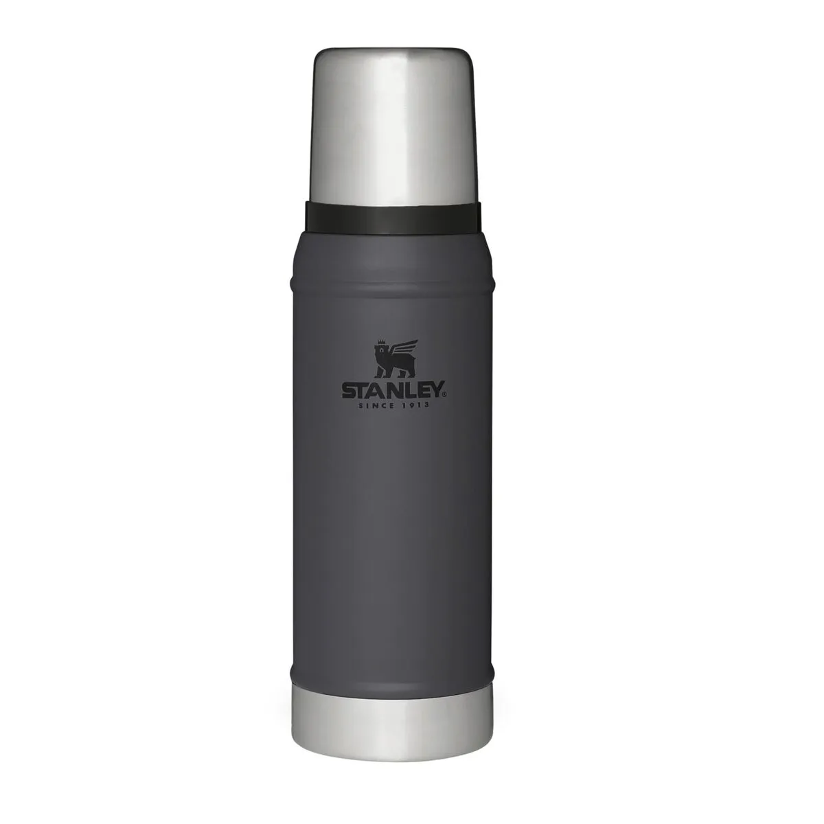 Thermos Stanley Legendary Classic 750 ml Grigio scuro charcoal Acciaio inossidabile