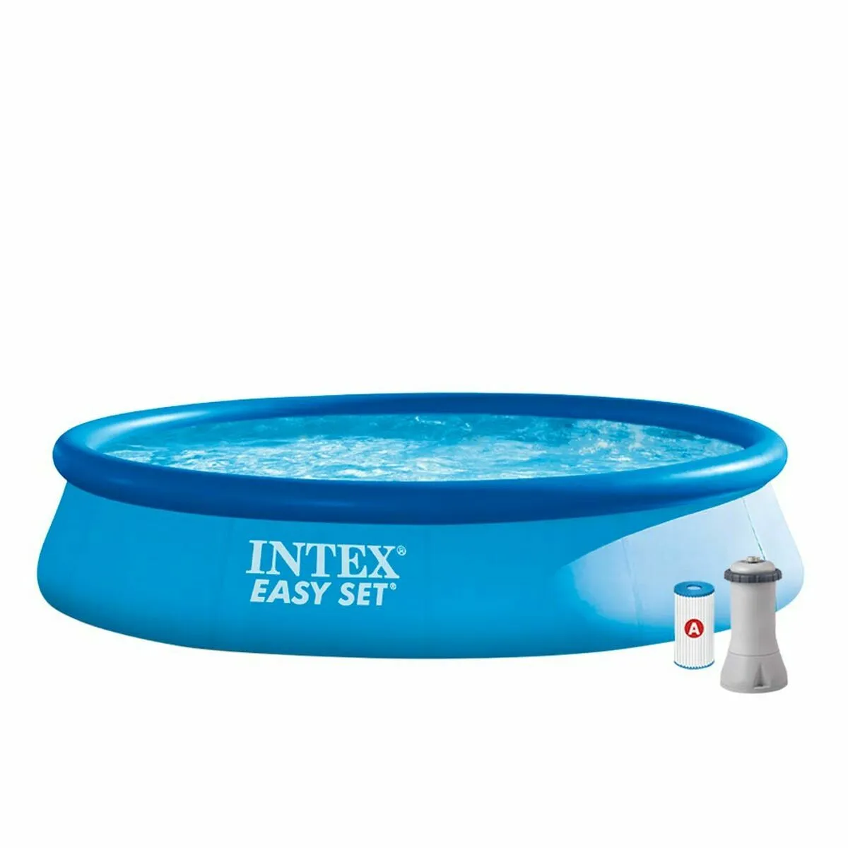 Piscina Gonfiabile Intex 28142SZ 396 x 84 x 396 cm 7290 l