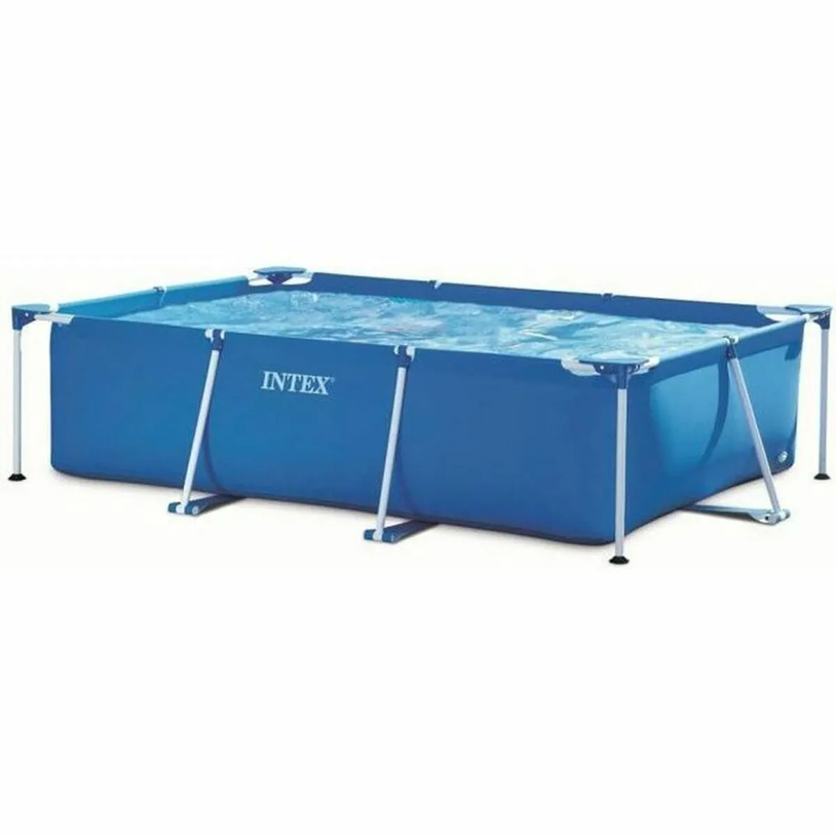 Piscina Smontabile Intex Rettangolare Azzurro 300 x 200 x 75 cm