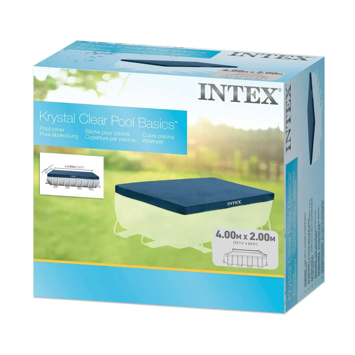 Copertura per piscina Intex 28037 4 x 2 m