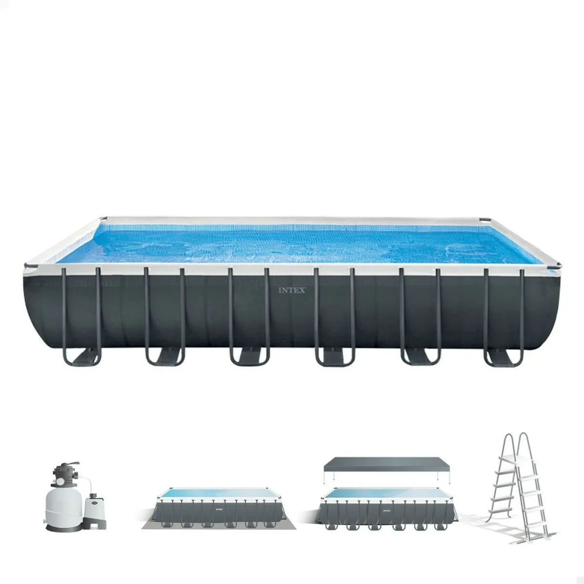 Piscina Smontabile Intex 732 x 132 x 366 cm