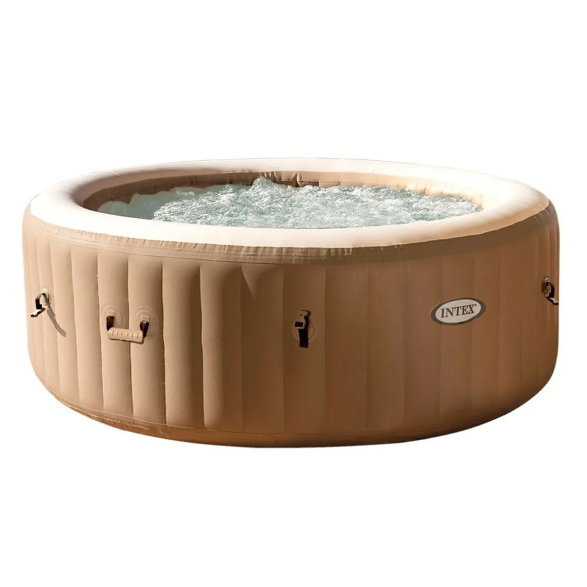 Spa Gonfiabile Intex 196 x 71 x 196 cm Marrone 795 L