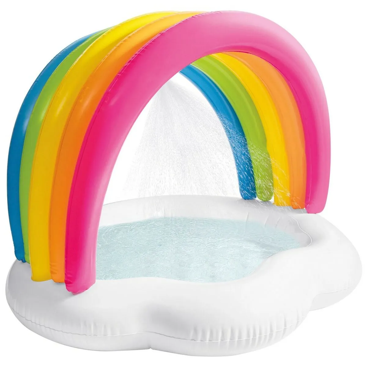 Piscina Gonfiabile per Bambini Intex         Arcobaleno 84 L 119 x 84 x 94 cm  