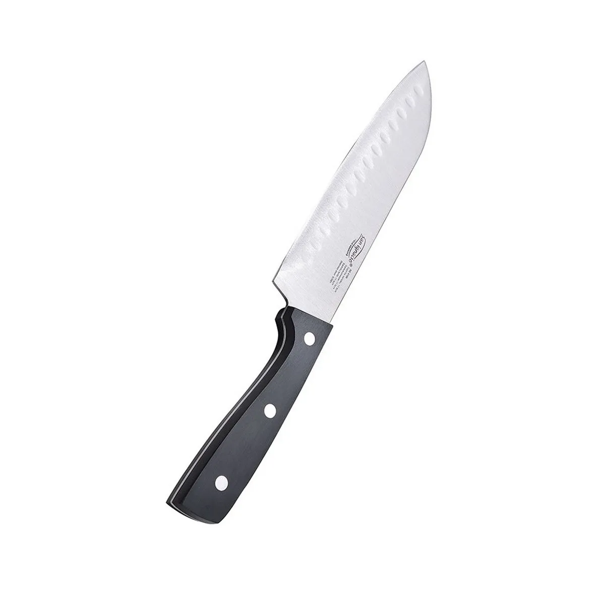 Coltello Santoku San Ignacio Expert Acciaio inossidabile Raso ABS (17,5 cm)