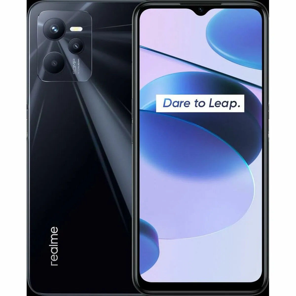 Smartphone Realme C35 6,6" Octa Core 4 GB RAM 64 GB Nero 4 GB RAM Octa Core Unisoc ARM Cortex-A55 6,6" 64 GB 1 TB