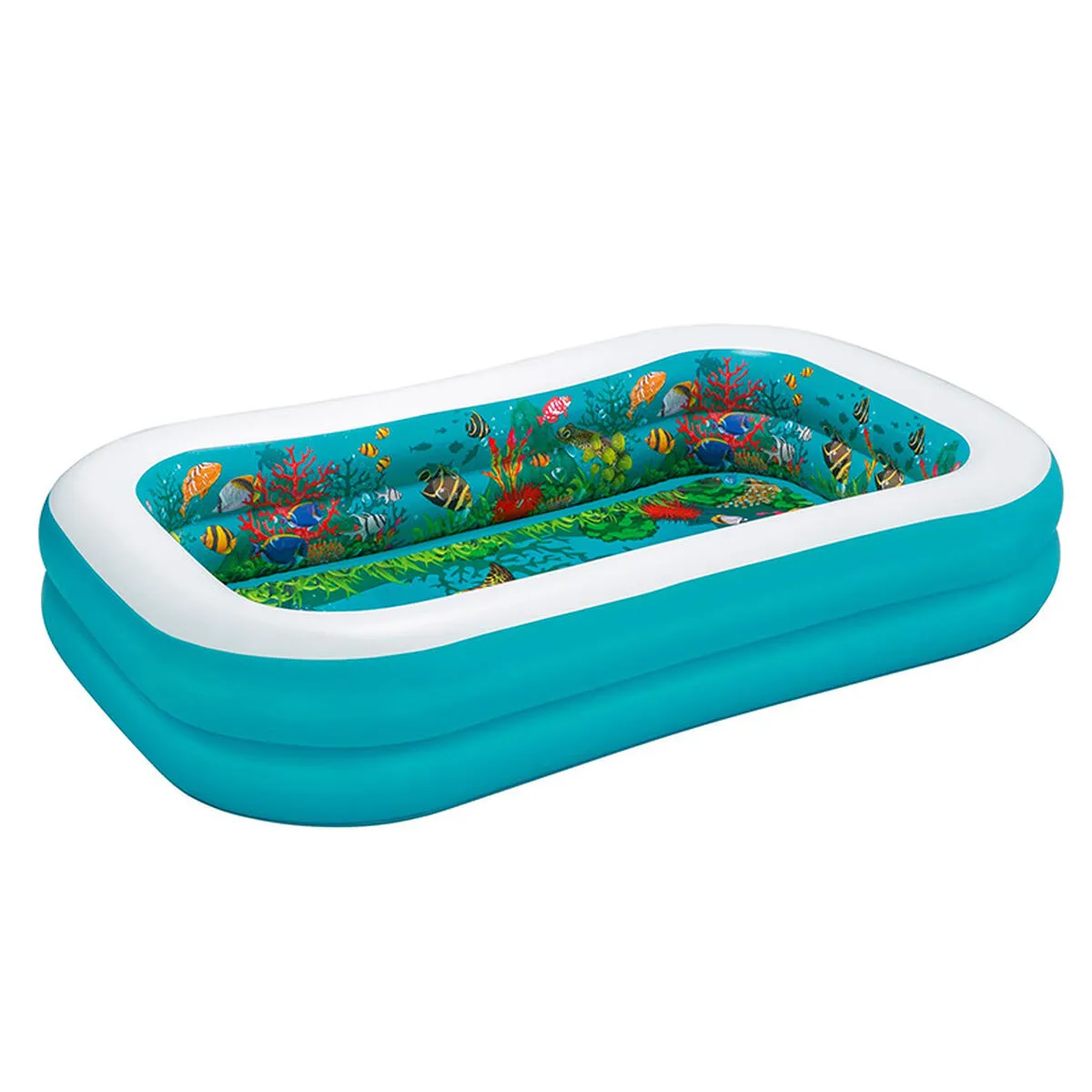 Piscina Gonfiabile per Bambini Bestway 3D 262 x 175 x 51 cm Azzurro