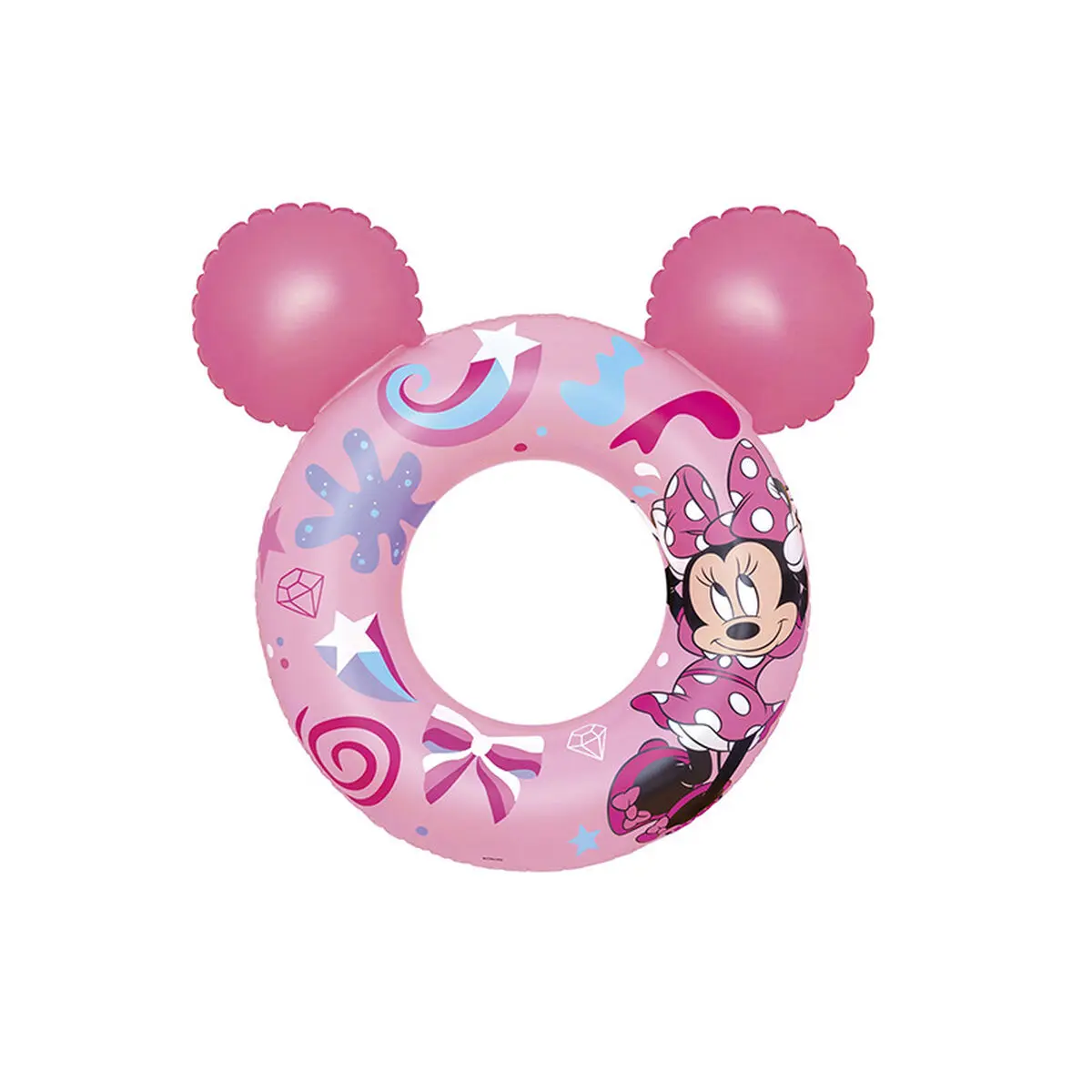 Salvagente Gonfiabile Bestway Minnie Mouse 74 x 76 cm Rosa