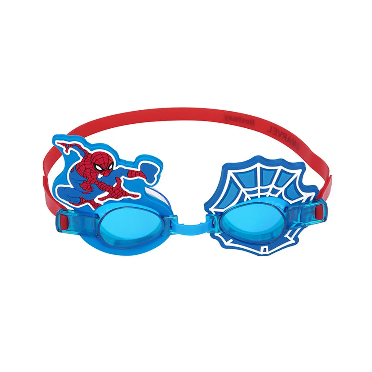 Occhialini da Nuoto per Bambini Bestway Spiderman Azzurro