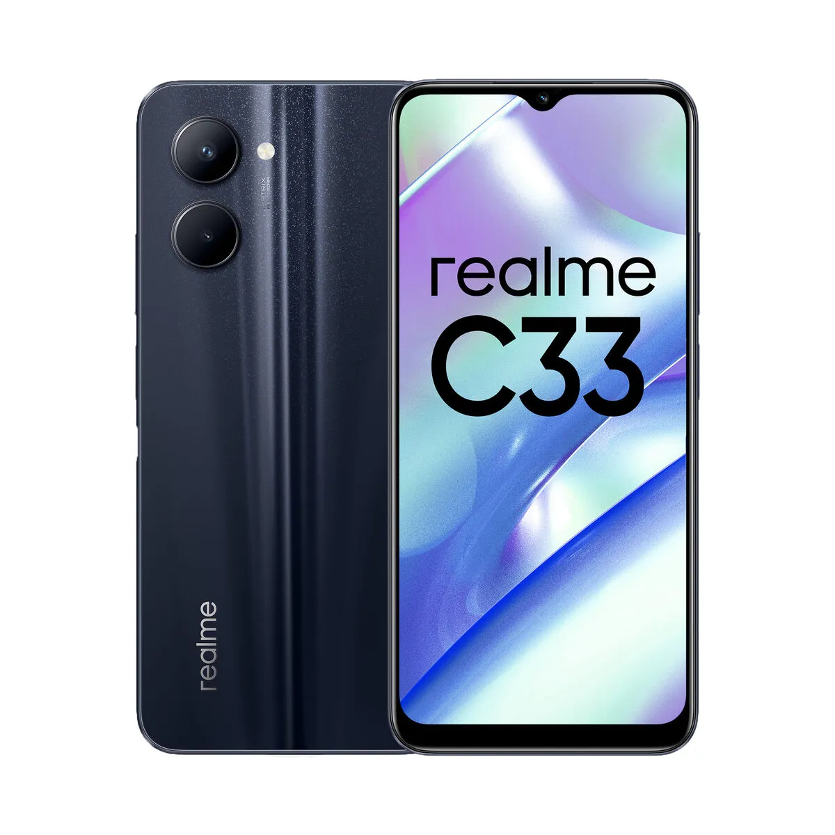 Smartphone Realme C33 Nero 64 GB Octa Core 4 GB RAM