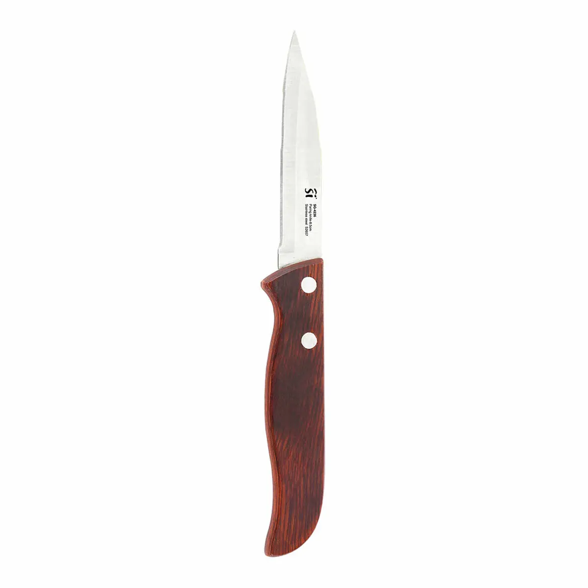 Coltello Spelucchino San Ignacio pakka sg-4236 Acciaio inossidabile 8,5 cm Marrone