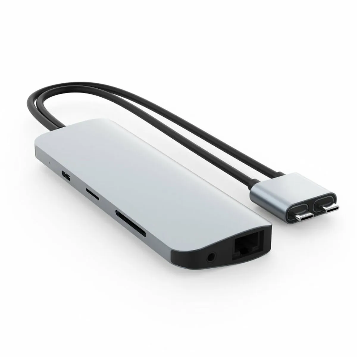 Hub USB Hyper HD392-SILVER Argentato