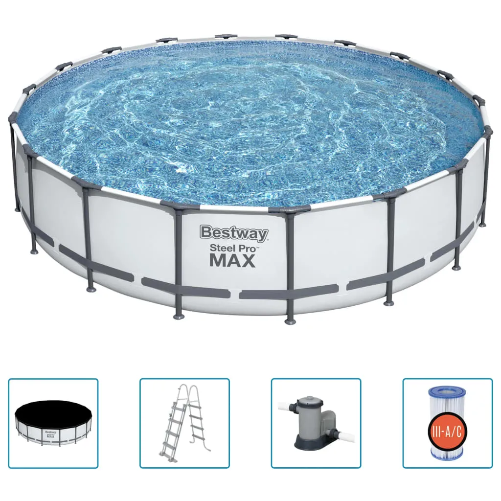 Bestway Steel Pro MAX Set Piscina 549x122 cm