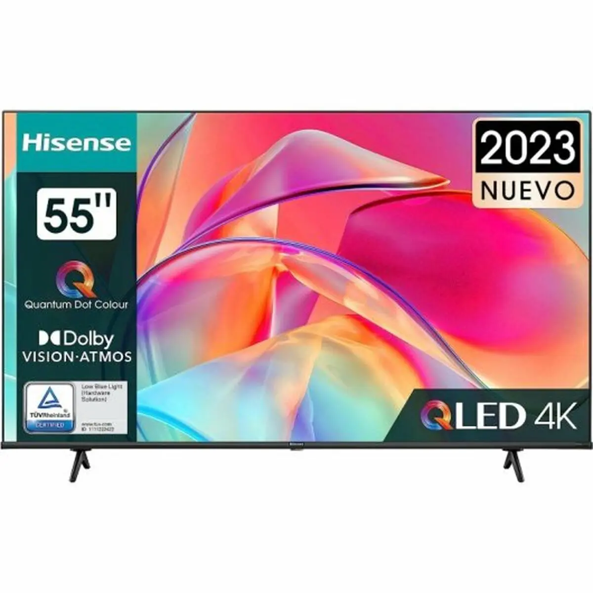 Smart TV Hisense 55E7KQ 55" 4K Ultra HD HDR D-LED QLED