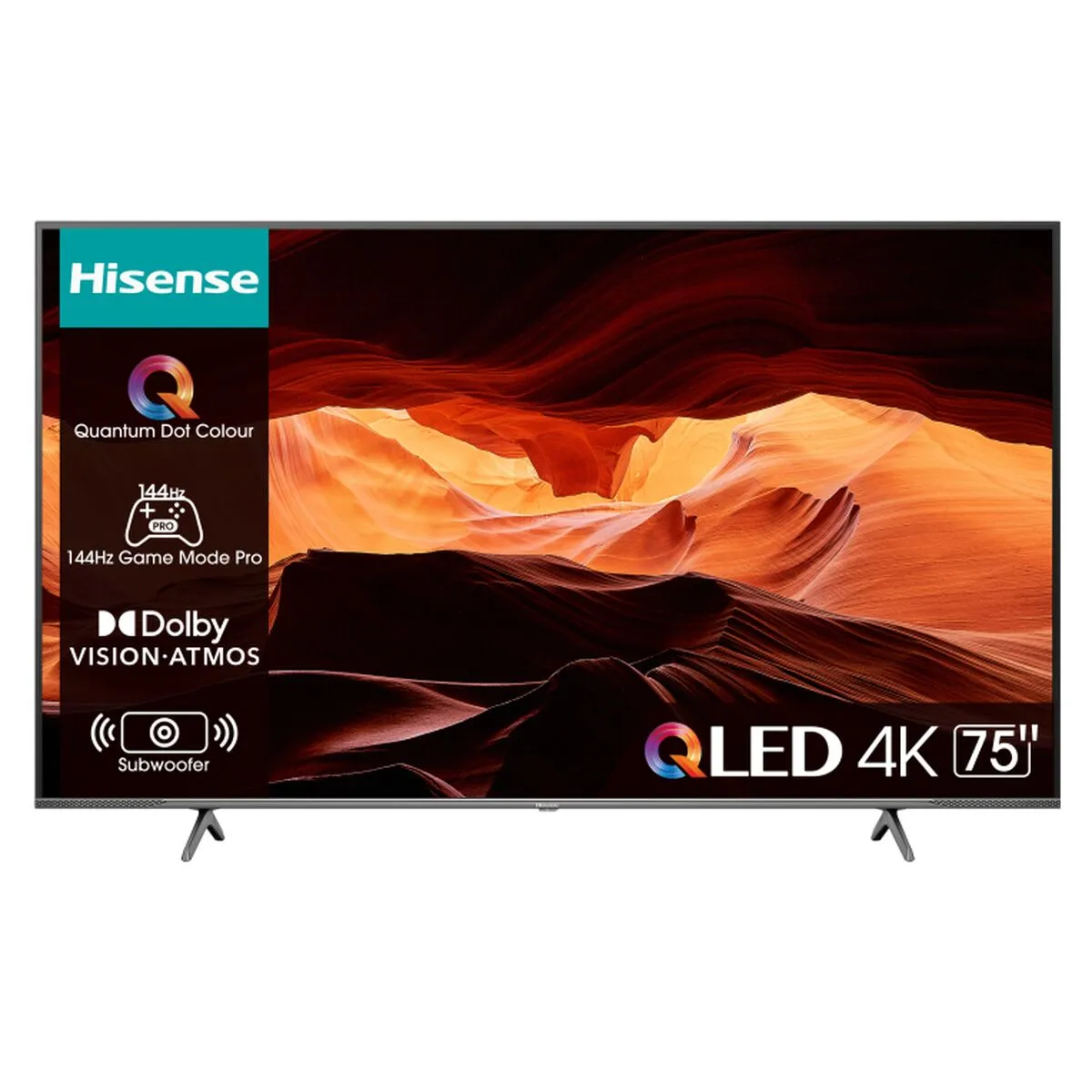 Smart TV Hisense 65E7KQ       65 65" 4K Ultra HD D-LED QLED