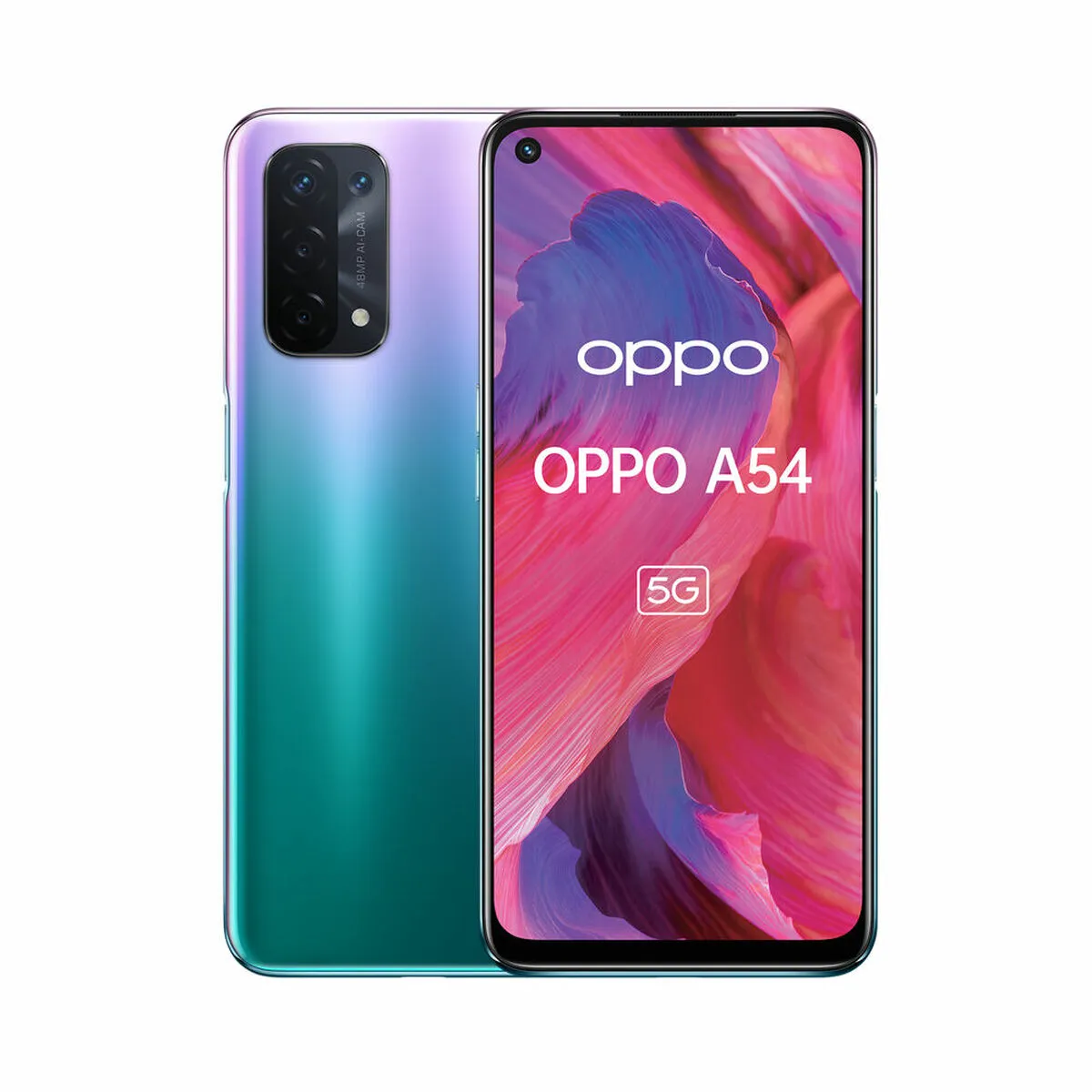 Smartphone Oppo 6327507 6,5" Qualcomm Snapdragon 480 4 GB LPDDR4x Viola 4 GB RAM 6,4" 64 GB