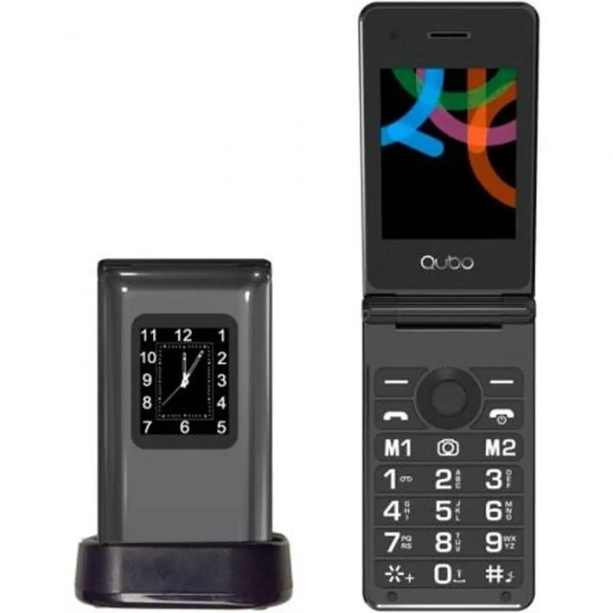 Cellulare per anziani Qubo X-28BKC 2,8"