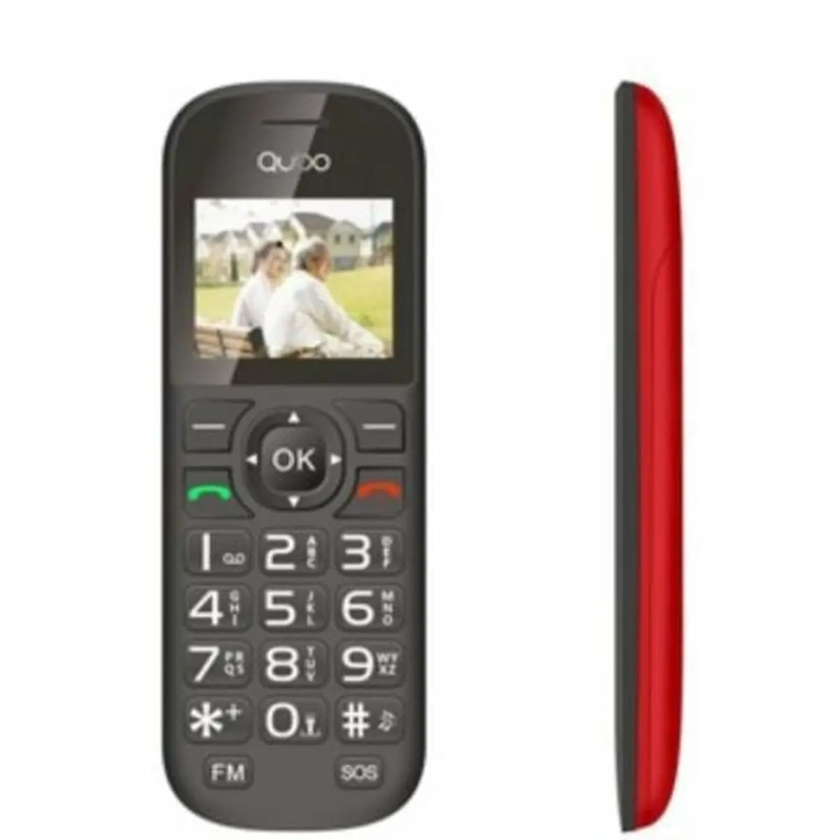 Cellulare per anziani Qubo D-1803RD 1,75"