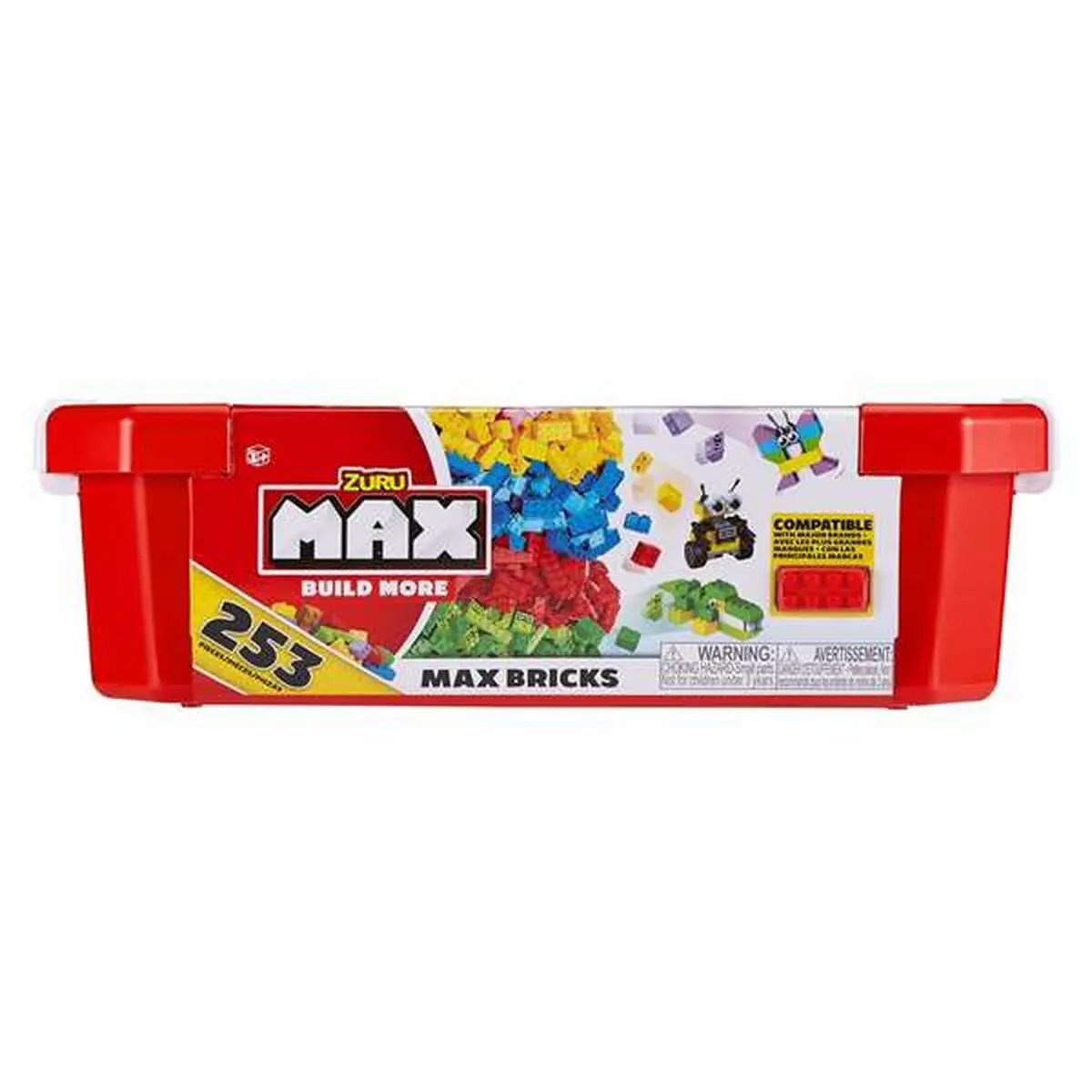 Set di Costruzioni Zuru Max Build 253 Pezzi 18 x 39 x 12 cm