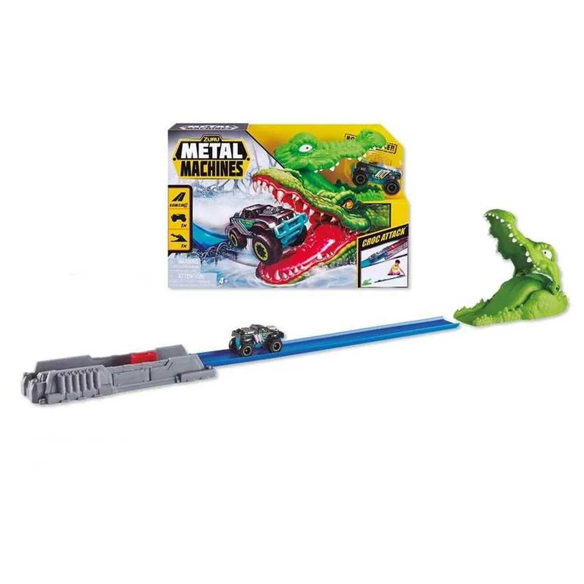 Pista Lanciatrice Zuru Metal Machines Croc Attack 30 x 9 cm