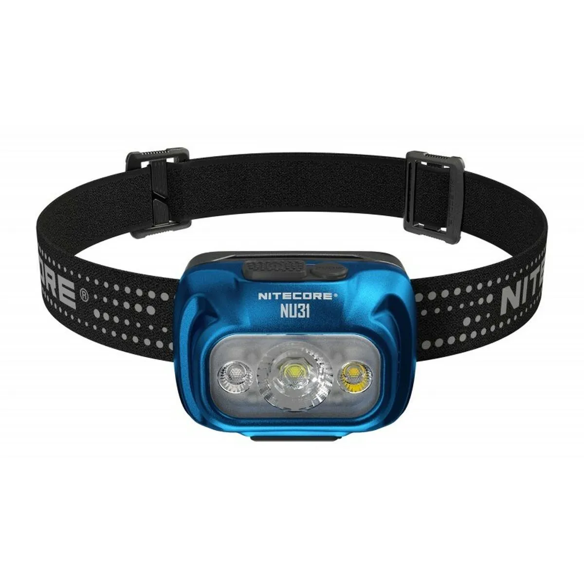 Torcia Frontale a LED Ricaricabile e Regolabile Nitecore NT-NU31-B 1 Pezzi 550 lm