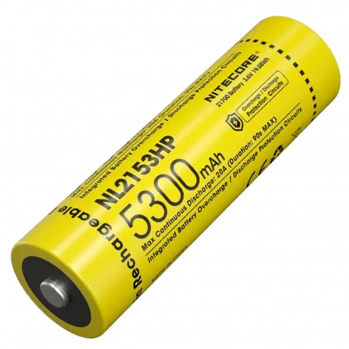 Batterie Ricaricabili Nitecore NL2153HP 3,6 V 21700