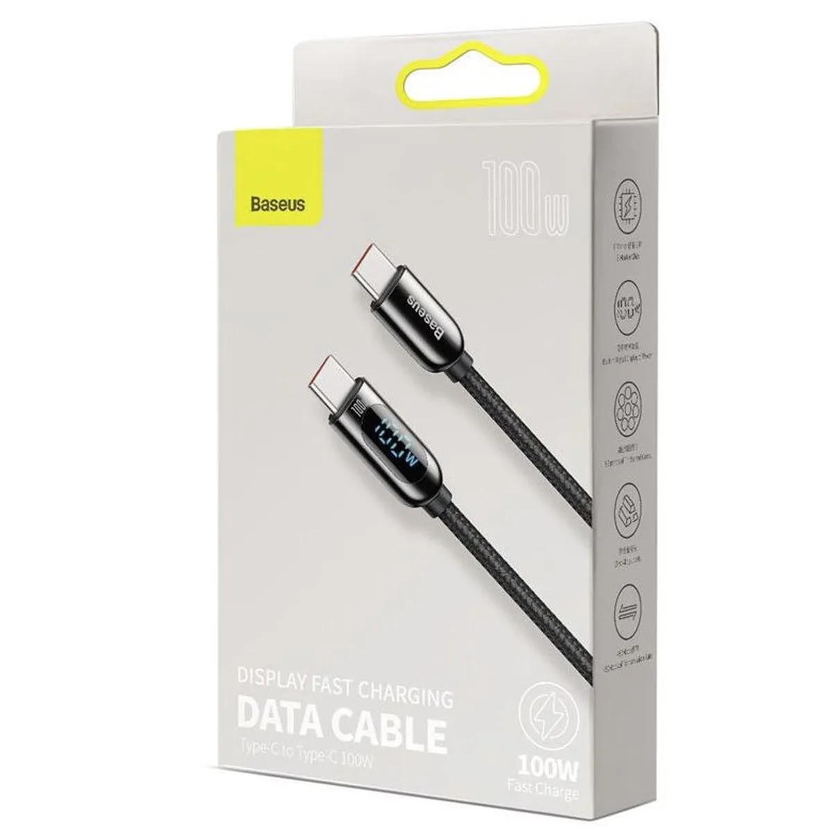 Cavo USB C Baseus CATSK-B01 Nero 1 m